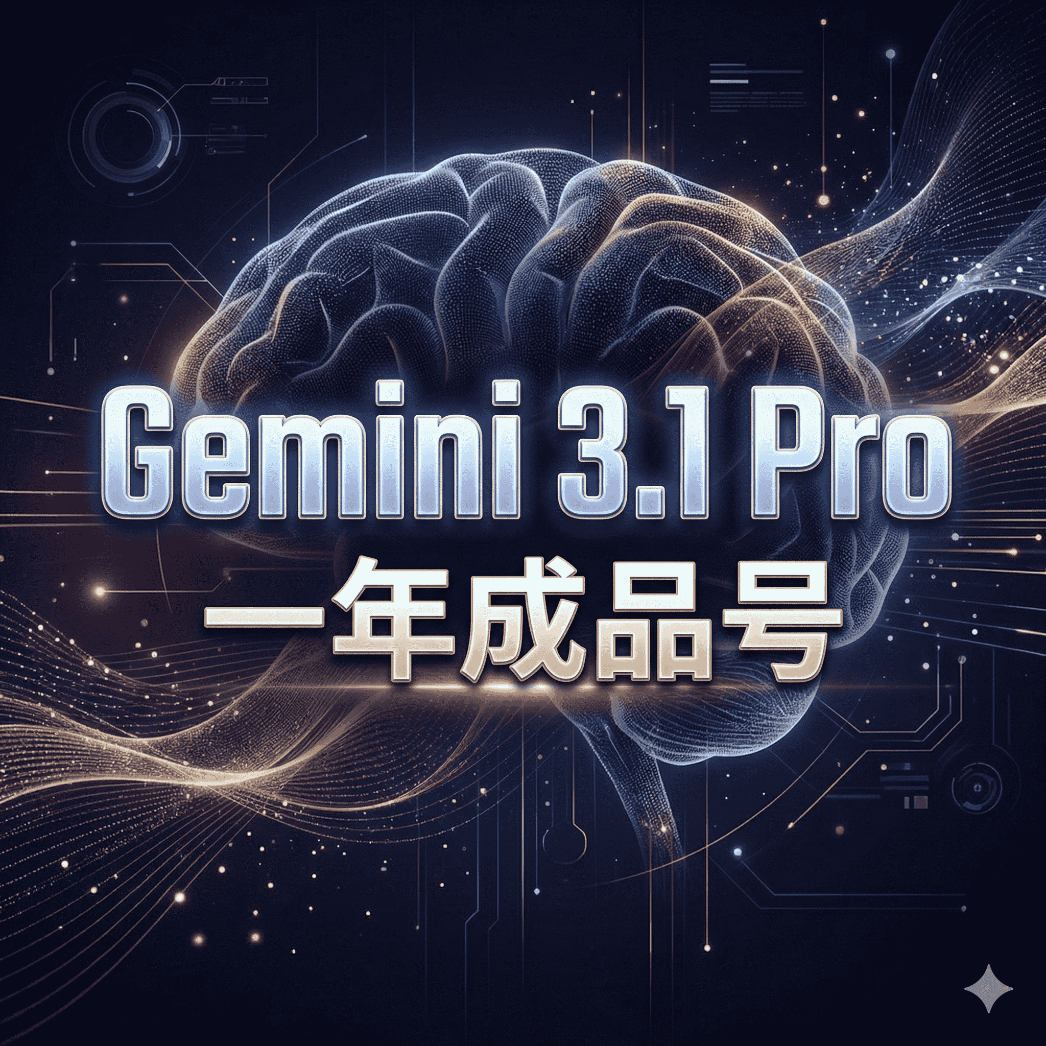 Gemini 3.1 Pro 成品号封面